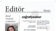 Coğrafyaokur Dergi Tasarımı