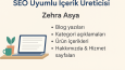 SEO uyumlu içerik yazarı Google dostu - okuyucu odaklı