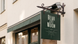 Bear and Moon Coffee Logo Tasarımı