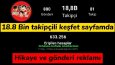 23k takipçili sayfamda etkileşim istatistiği