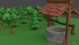 low poly 3d oyun platformu