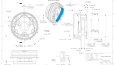 7075-T6 Alüminyum Planet Taşıyıcı – CNC İşleme Teknik Çizimi