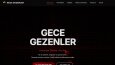 Gece Gezenler - Sürükleyici YouTuber Web Sitesi Tasarımı