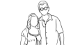 Lineart faceless