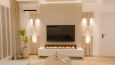 Modern Salon Tasarımı | 3D Görselleştirme