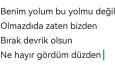 HİSLERİ UYANDIRAN SÖZLER