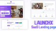 LaunchX - Modern SaaS Landing Page Template