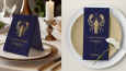 Farklı Restorant Temaları İçin Farklı Logo Tasarımları