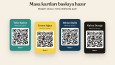Kafe için fotoğraflı karekodlu QR menü (örnek tasarım)
