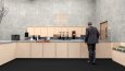 Blue Bottle South Park - 3d cafe modelleme 