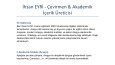 Modern ve Basın Arapçası Hakkında Yaptığım İşler