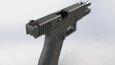 Glock 17 Pistol SolidWorks 3D Model