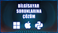 Bilgisayarınızın ile ilgili her konuda teknik destek veririm