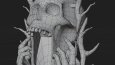 3D LANTERN SKULL (GAME READY)