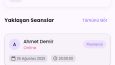 Modern Online Randevu ve Görüşme Uygulaması