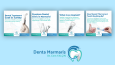 Denta Marmaris Post, banner ve broşür tasarımları