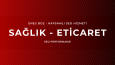 Sağlık Sitesi - Eticaret
