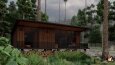 Orman Evi - Forest House / Modelleme - Görselleştirme Render