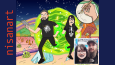 Rick and Morty Stilinde Kişiselleştirilmiş Illustrasyonlar