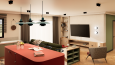 Salon ve Mutfak Tasarımı