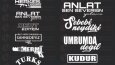 Her alanda kullanım için sticker tasarımları