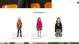 Çocuk giyim üzerine modern web sitesi
