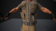 Komando low poly rigged.