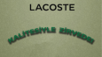 Lacoste - Afiş & Broşür Tasarımlar
