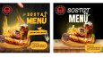 İnstagram Post Tasarımları (Yiyecek)