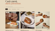 Modern Kafe & Restoran Web Sitesi