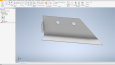 Inventor'de hammer head, sheet holder, track pin modelleme.