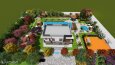 Modern Villa Peyzaj ve 3D Tasarım | Havuz, Bahçe ve Sosyal A