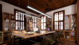Kütüphane Tasarımı, 3D Modelleme, Fotogerçekçi Render