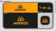 Merkos Minimal Logo Tasarımı