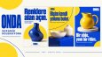ONDA: seramik ürünleri için üç renkli post