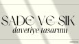 Sade Ve Şık Davetiye Tasarımı