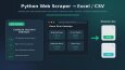 Web Scraping ile Excel/CSV Veri Toplama Aracı
