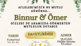 Modern Düğün Davetiyesi Örneği