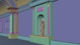 3D Luvre Sanat Galerisi Modeli