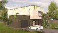 Mimari cephe tasarımı render