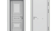 3D ÇELİK KAPI TASARIMI VE RENDER