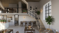 Restoran İç Mekân Tasarımı ve 3D Görselleştirme