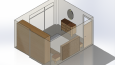 3D Mobilya Yerleşim Çalışması