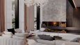 Modern Villa İç Mekan Render