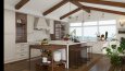 Modern–Rustik Mutfak Render Çalışması