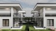 KLASİK DIŞ CEPHELİ İKİZ VİLLA TASARIMI/3D RENDER/RUHSAT PR.