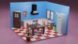 Low Poly Mutfak tasarımım