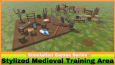 Stylized Medival Training Area