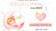 Baby shower davetiye örneklerim kız bebek