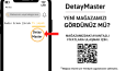 Kartvizit boyutunda çift yönlü teşekkür kartı